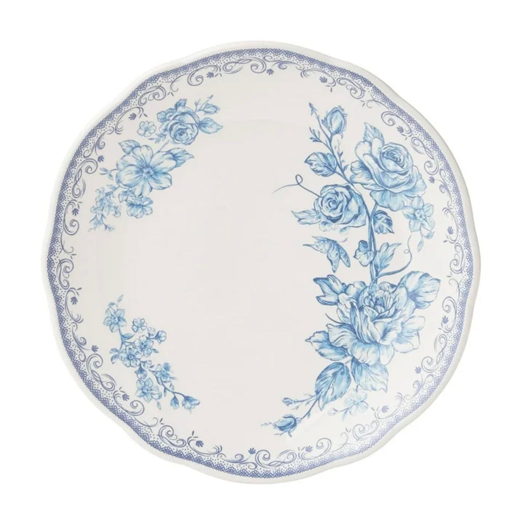 Blue 12-Piece Stoneware Dinnerware Set C354376