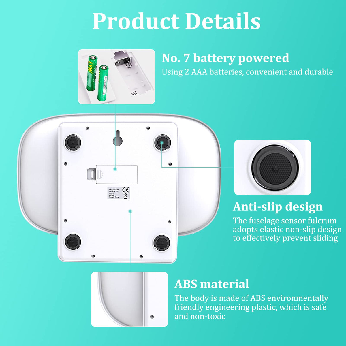 Digital Mini Pet Scale with Tray H688