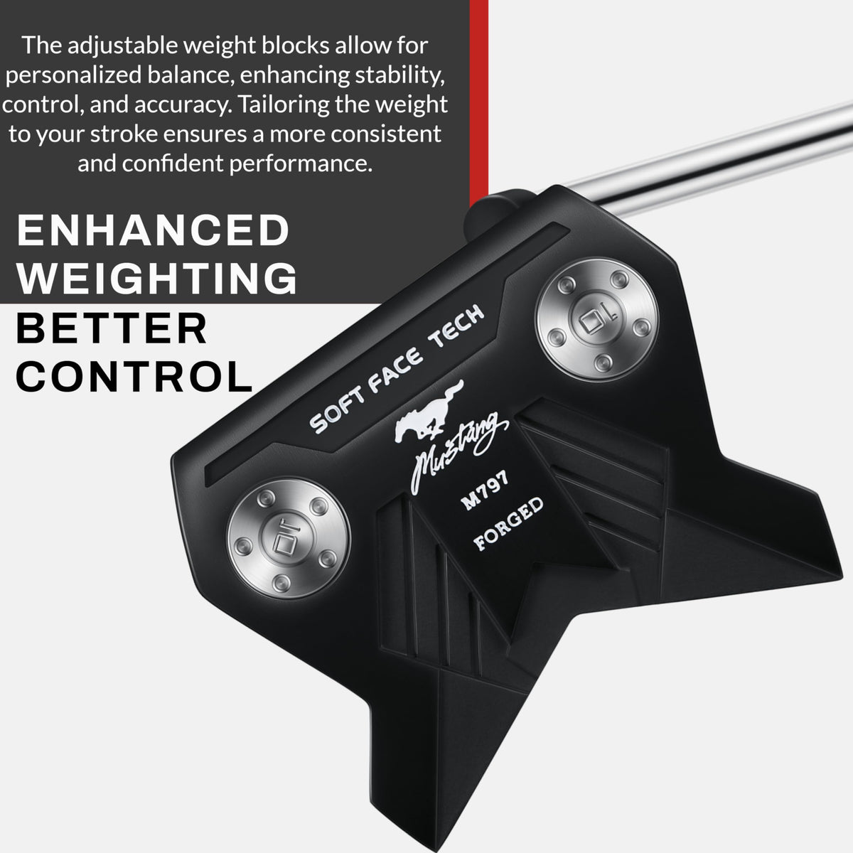 Forged Blade & Mallet Plumber's Neck Putter G78671