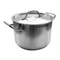40 Qt Stainless Steel Stock Pot with Cover Z15592