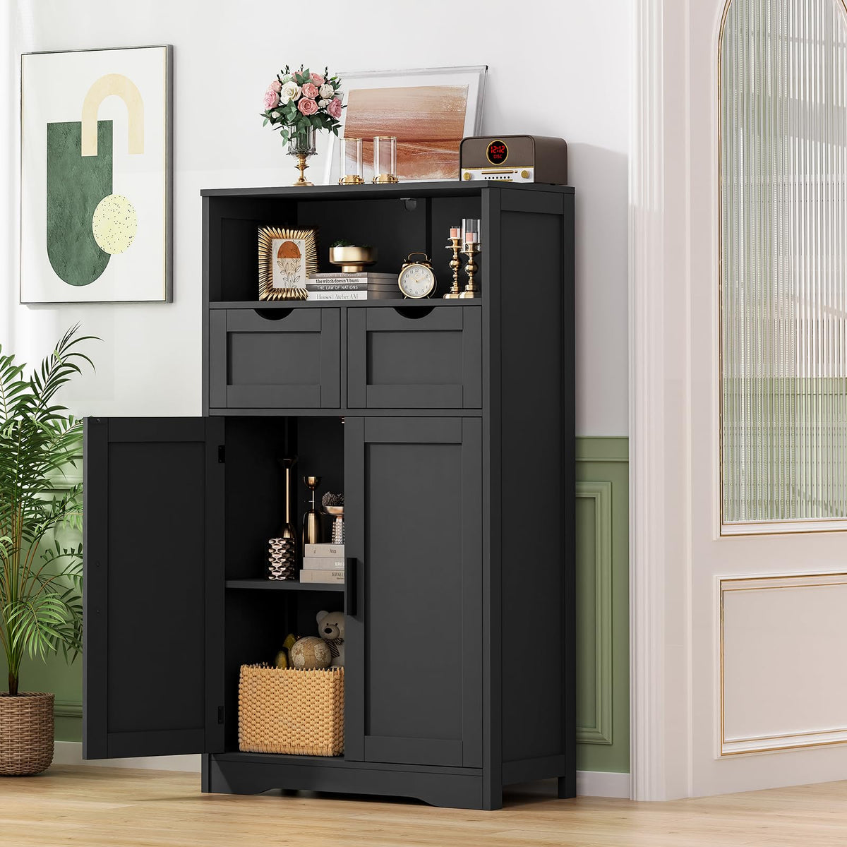Bathroom Storage Cabinet with 2 Drawers N693