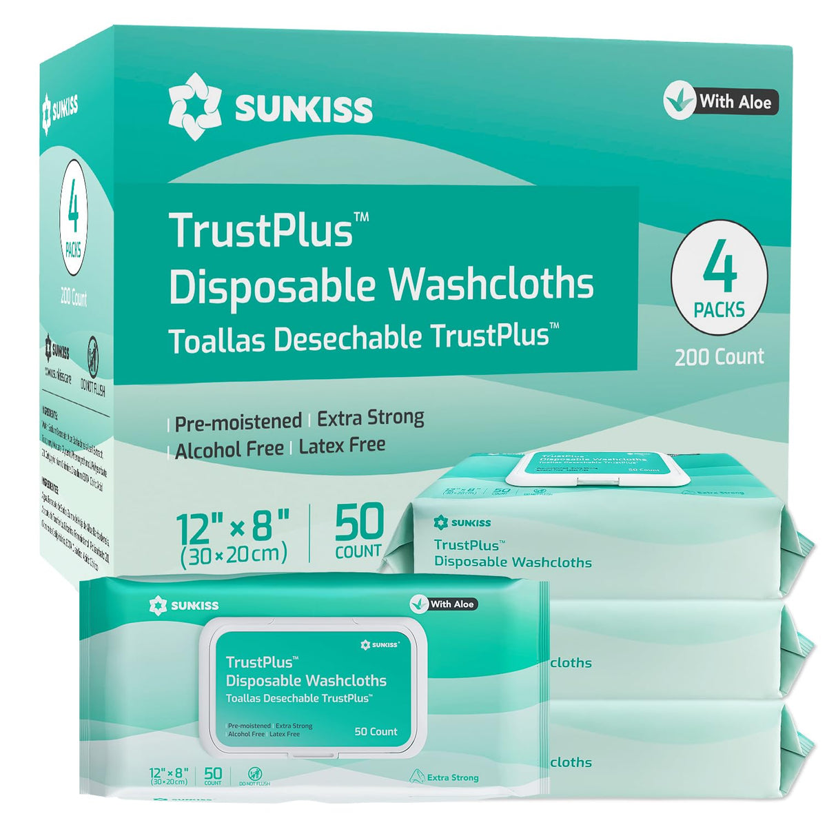 Adult Diapers Large 15 Count & Wet Wipes 200 Count A645