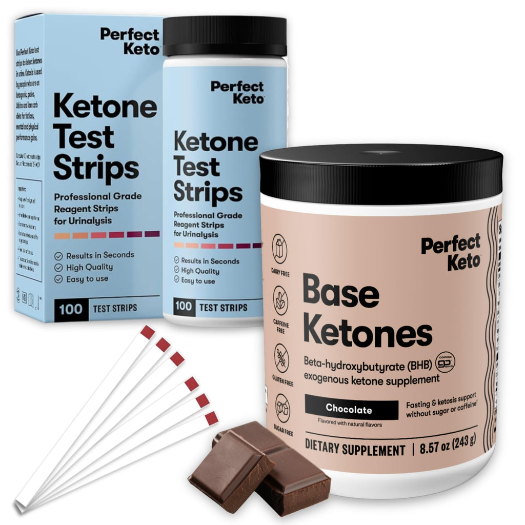 Exogenous Ketones Chocolate + Ketone Test Strips I305194