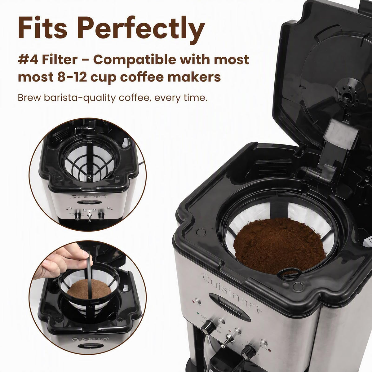 #4 Cone Reusable Coffee Filter 2-Pack G8003