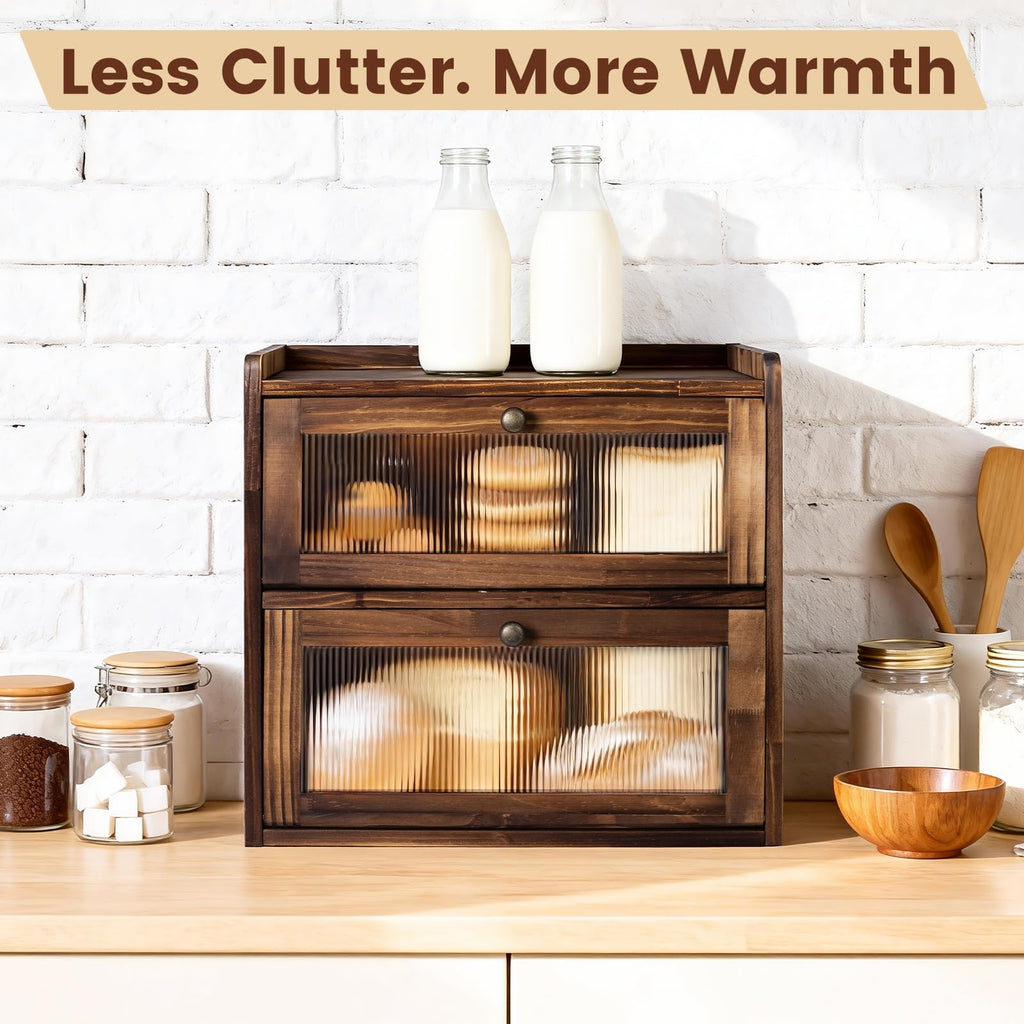Wooden Bread Box O9412