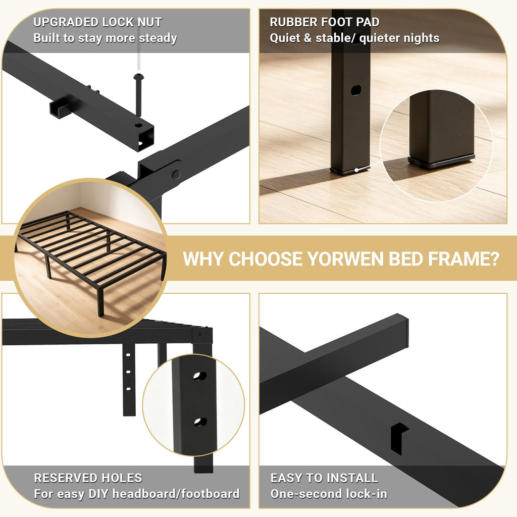 Twin Metal Bed Frame F574147