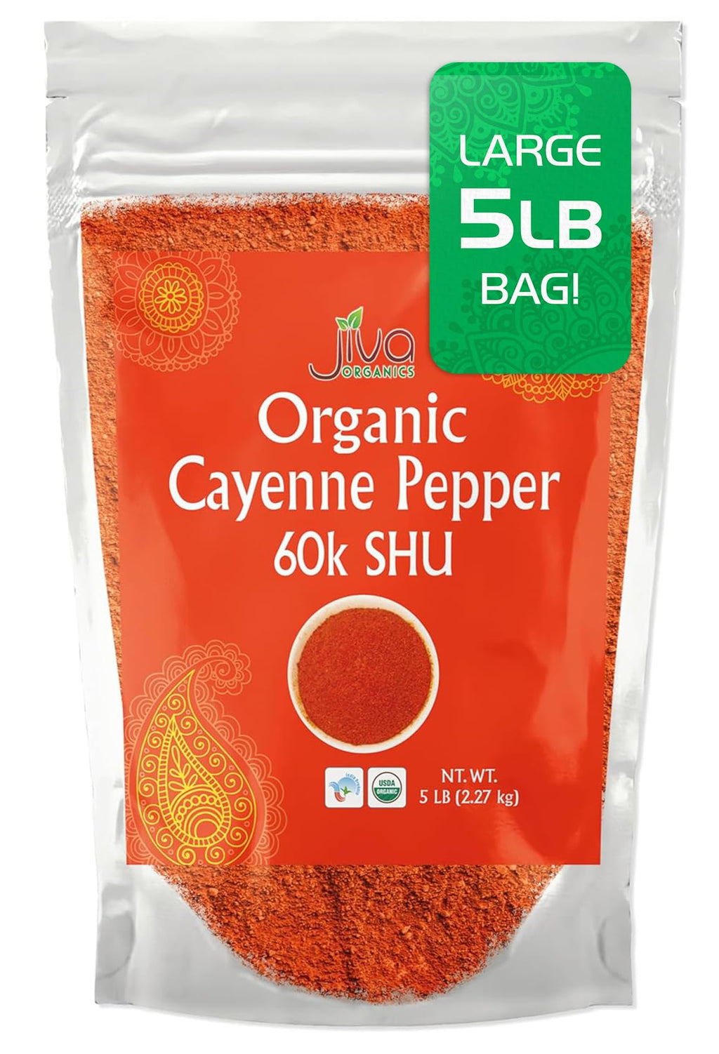 Cayenne Pepper Powder 5 LB Bulk Bag E508