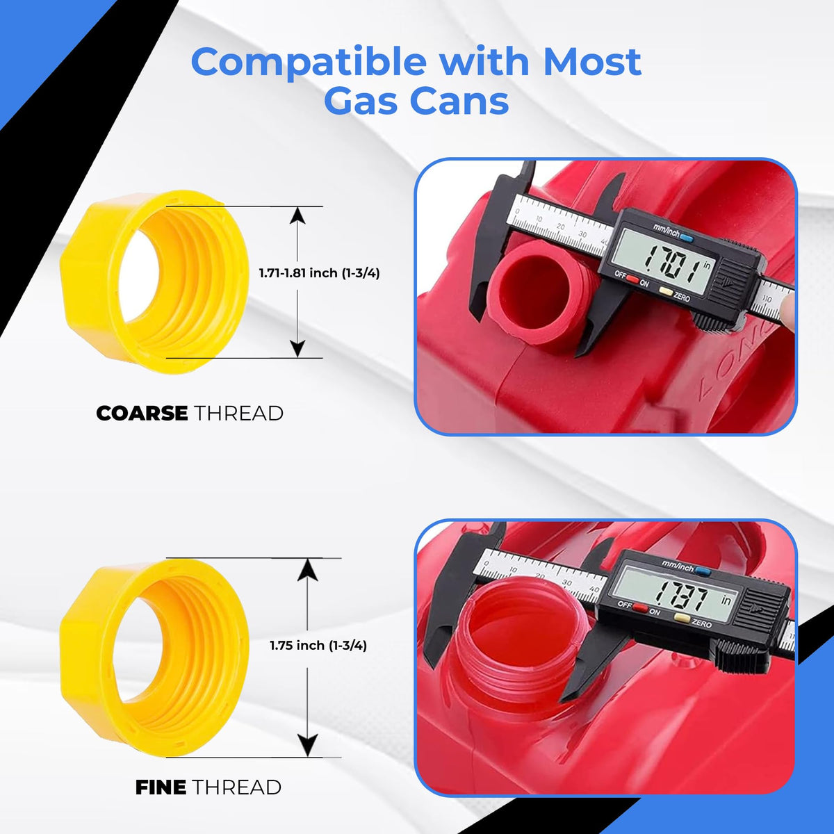 Gas Can Spout Replacement with Flexible Nozzle I837