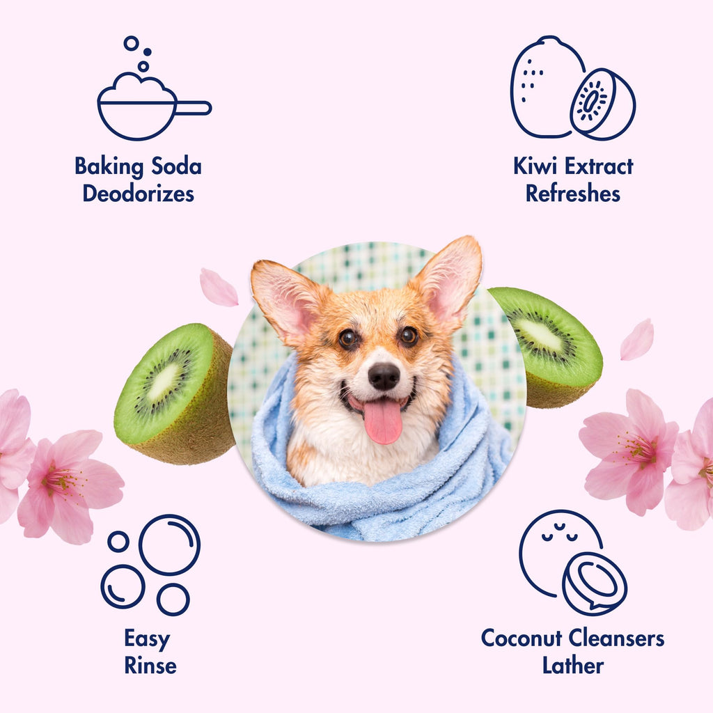 Deodorizing Dog Shampoo Kiwi Blossom 20 Fl Oz M573742