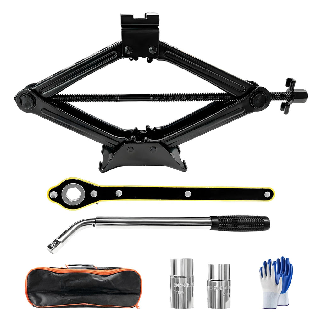 2 Ton Scissor Jack Kit with Lug Wrench U7647