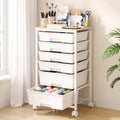 Rolling Storage Cart with 6 Drawers Y78516