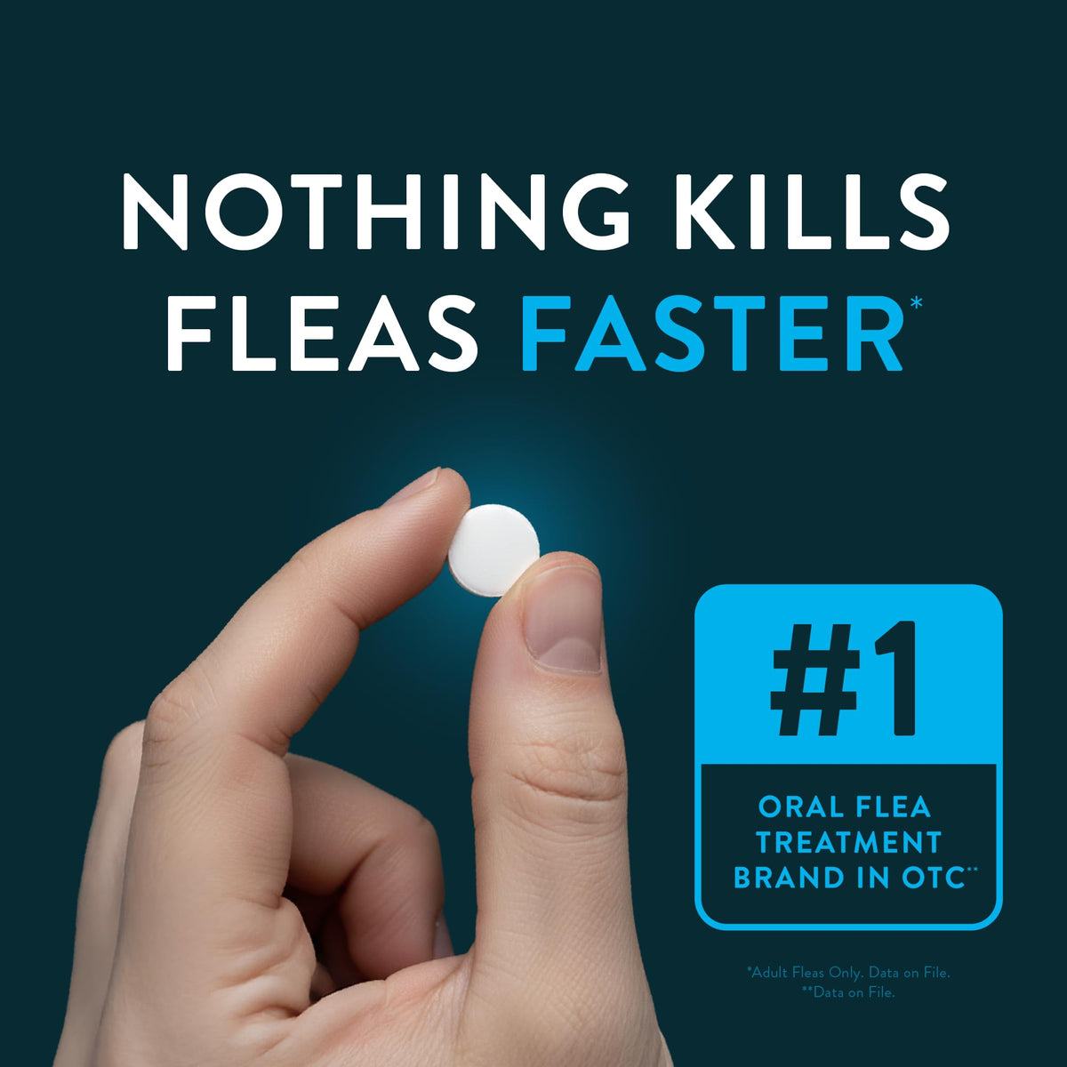Oral Flea Tablets Dogs 2-25 lbs, Nitenpyram, 6-Dose H791690