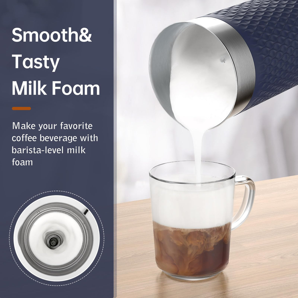 4-in-1 Electric Automatic Milk Steamer U54395