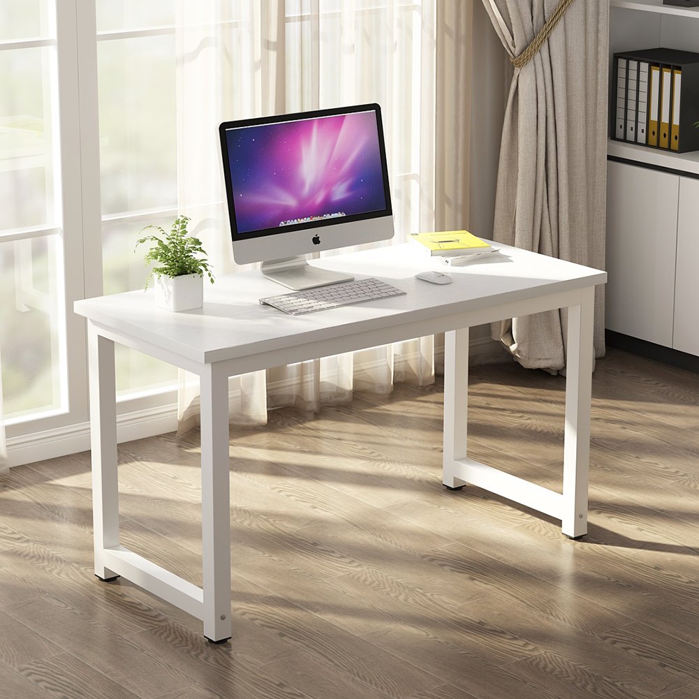 White 47 inch Computer Desk Q58776