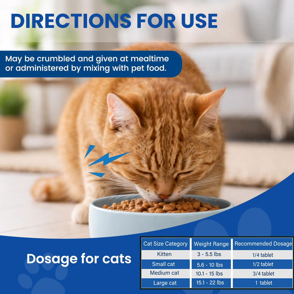 Cat Dewormer Tablets E119