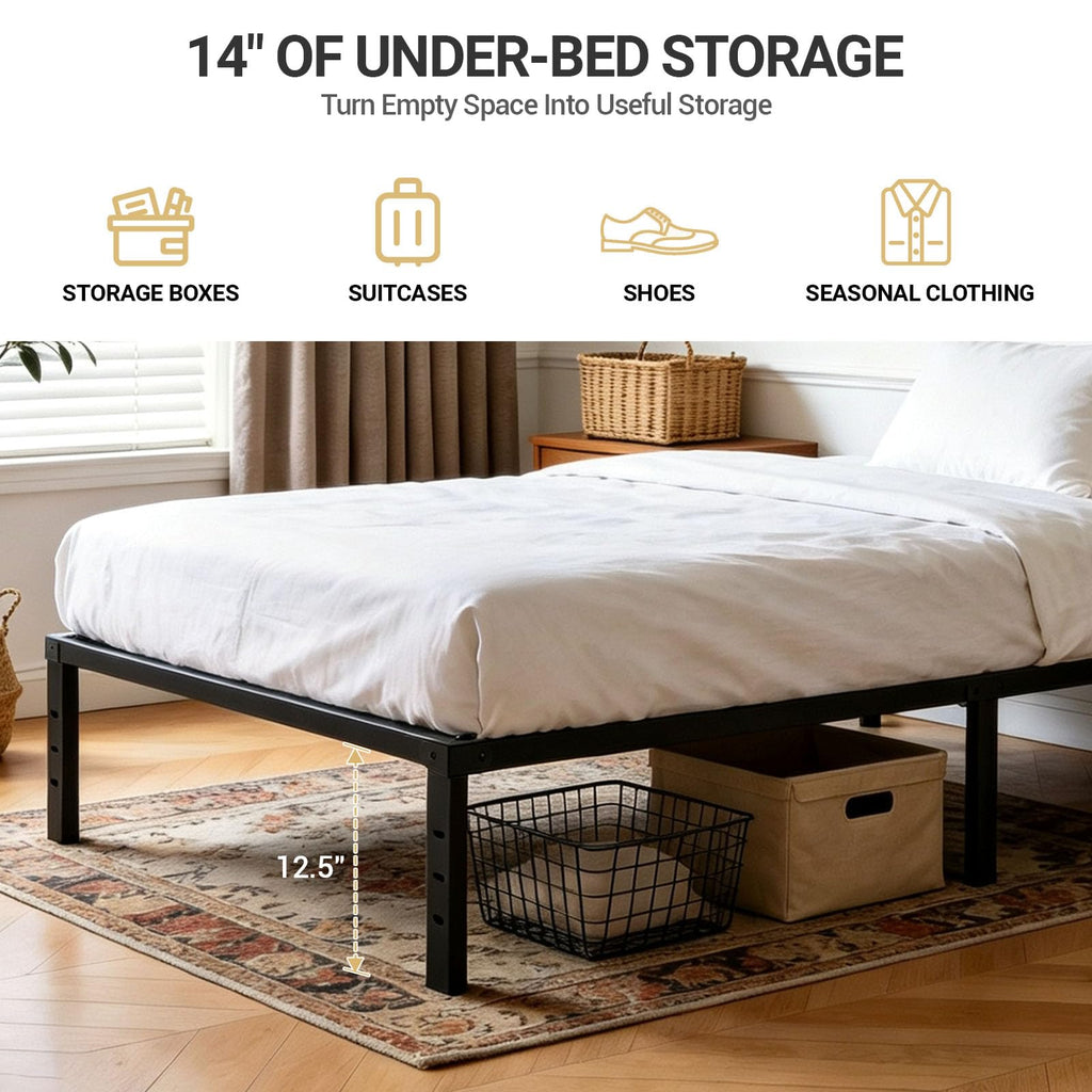 Twin Metal Bed Frame F574147