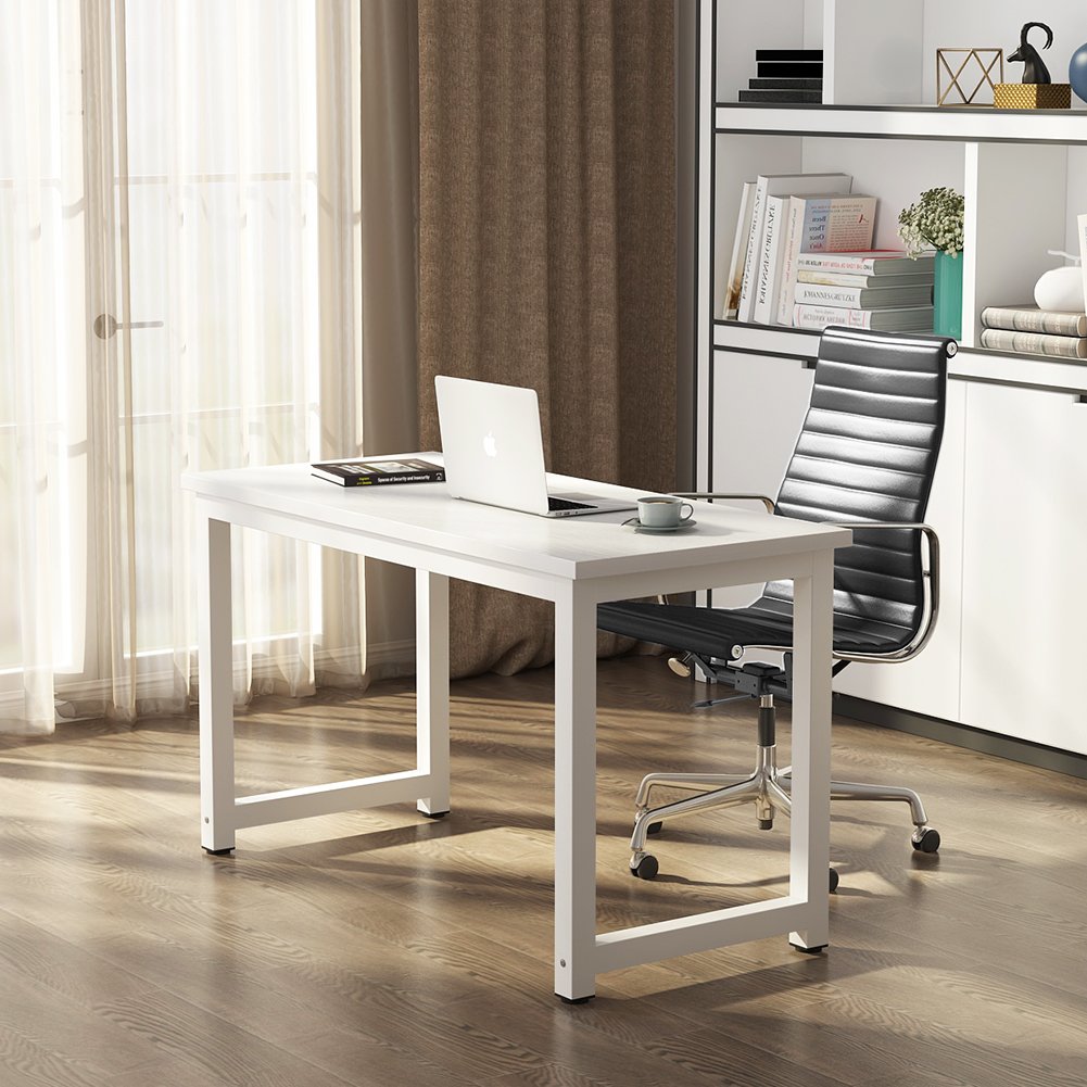 White 47 inch Computer Desk Q58776