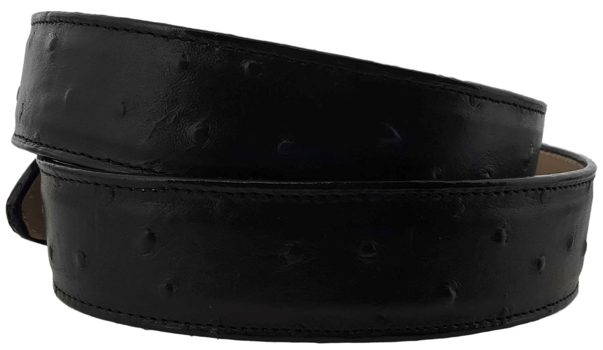 Black Leather Western Cowboy Belt N905397