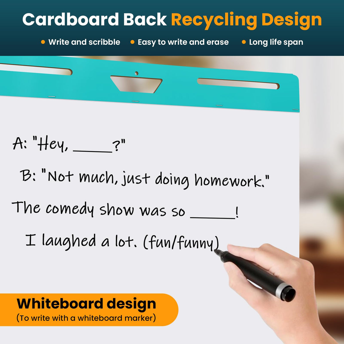 25x30 Inch Self-Adhesive Flip Chart Paper 10 Pack S12037