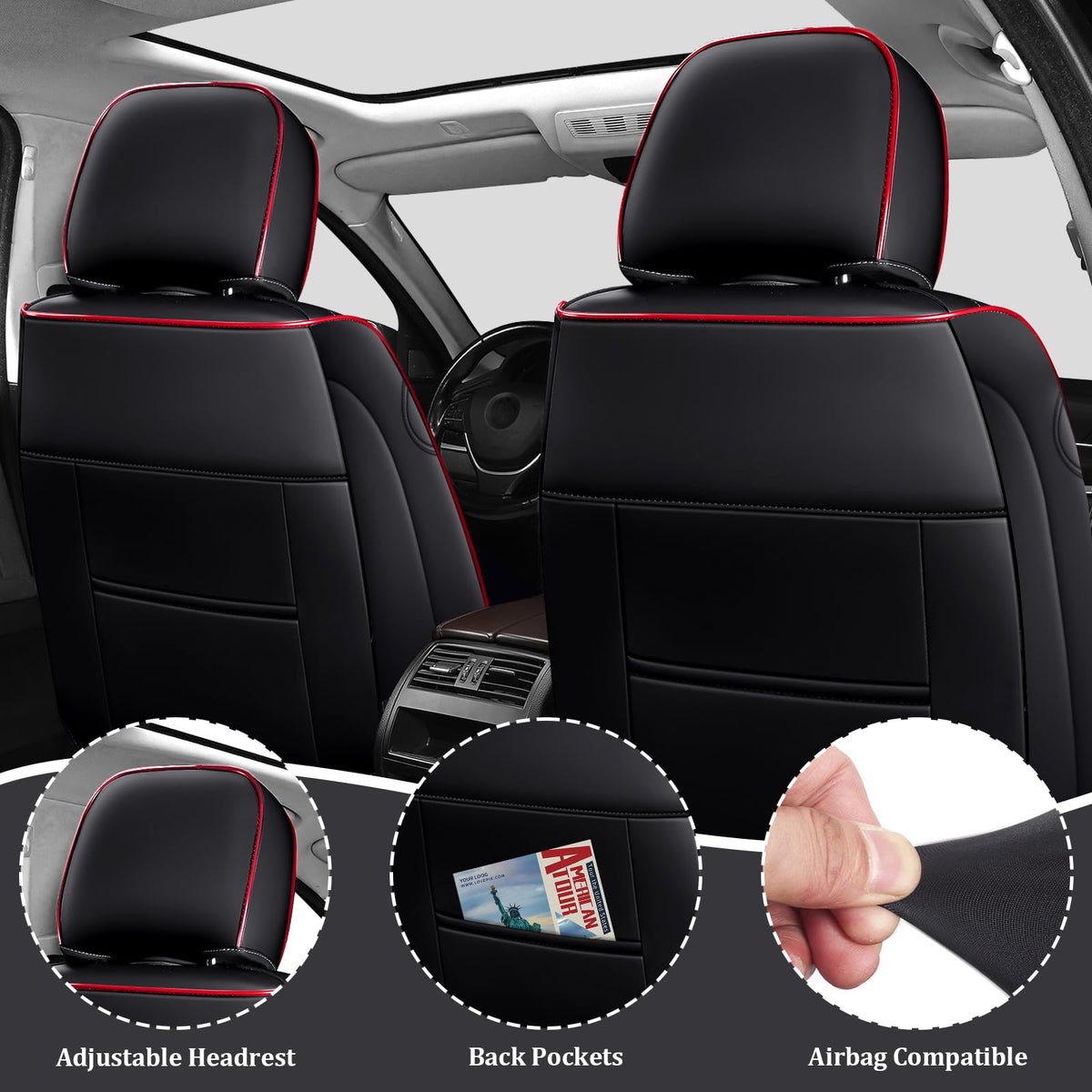 Car Seat Covers Full Set J76301