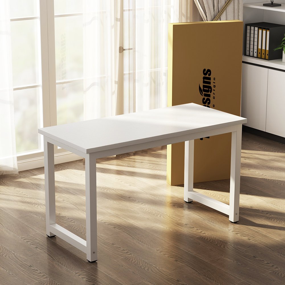 White 47 inch Computer Desk Q58776