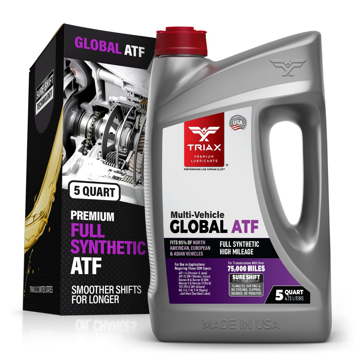 Full Synthetic Multi-Vehicle ATF 5 Quart L5056
