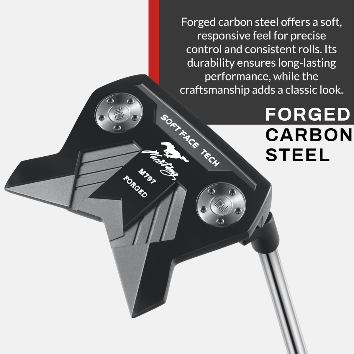 Forged Blade & Mallet Plumber's Neck Putter G78671