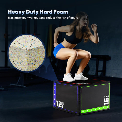 3 in 1 Foam Plyometric Jump Box N92499