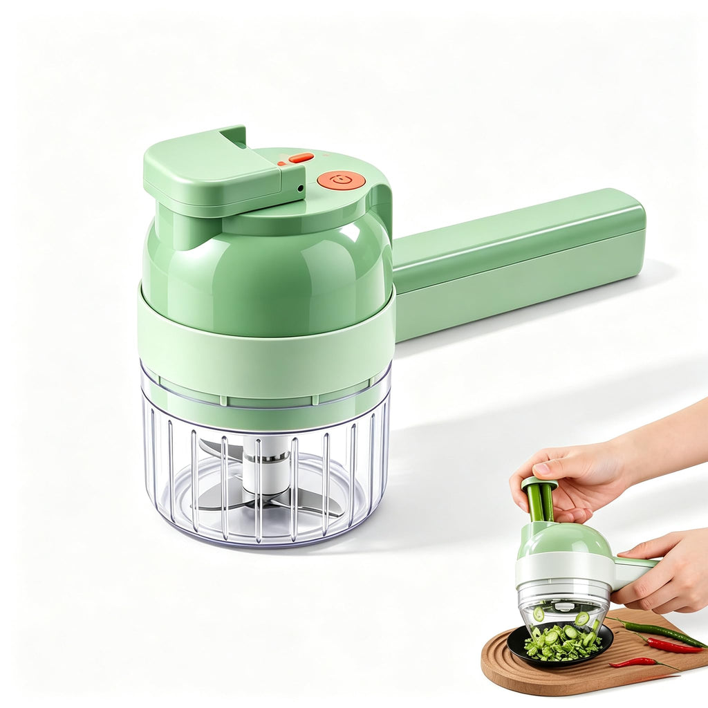 4-In-1 Electric Vegetable Cutter Set P229