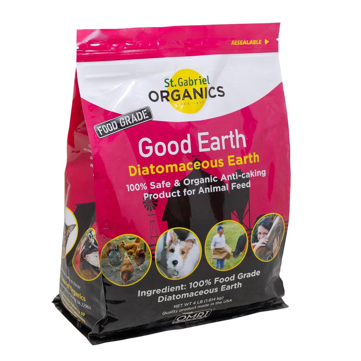 Food-Grade Diatomaceous Earth 4lb H9629