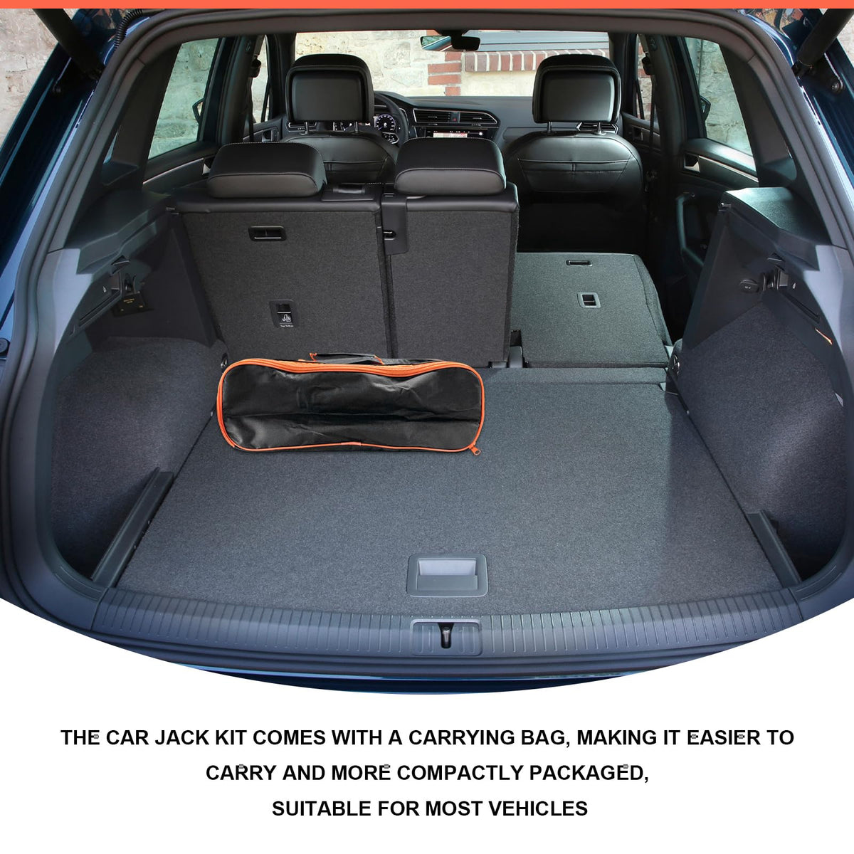 2 Ton Scissor Jack Kit with Lug Wrench U7647