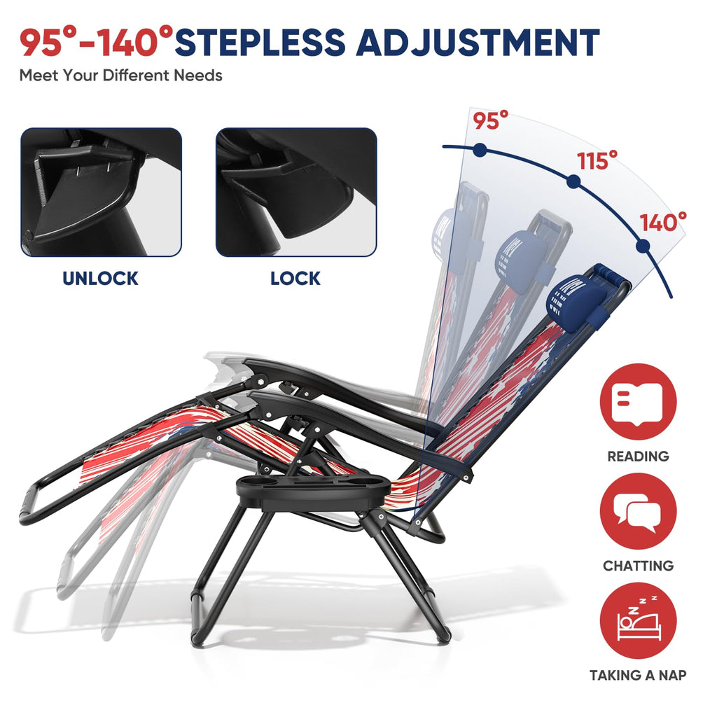 Zero Gravity Outdoor Lounge Chair W31362