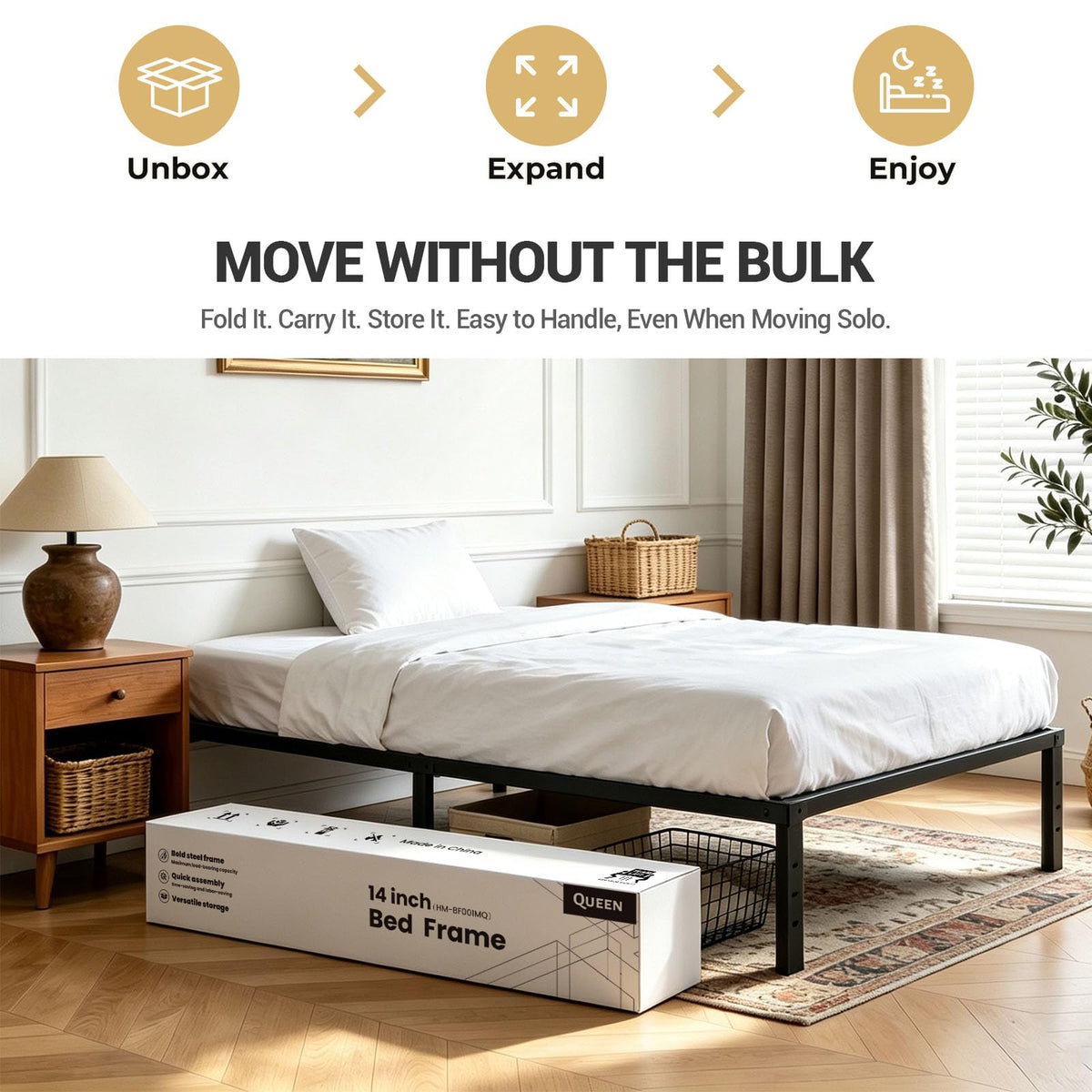 Twin Metal Bed Frame F574147