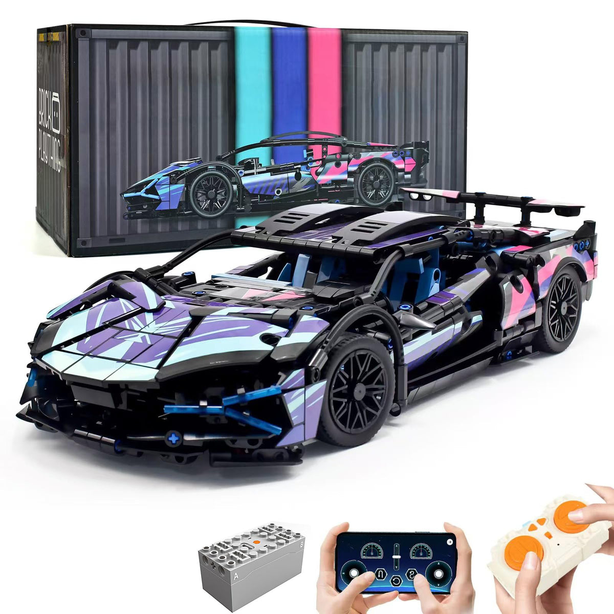 Remote Control Car Building Set 1:14 R400