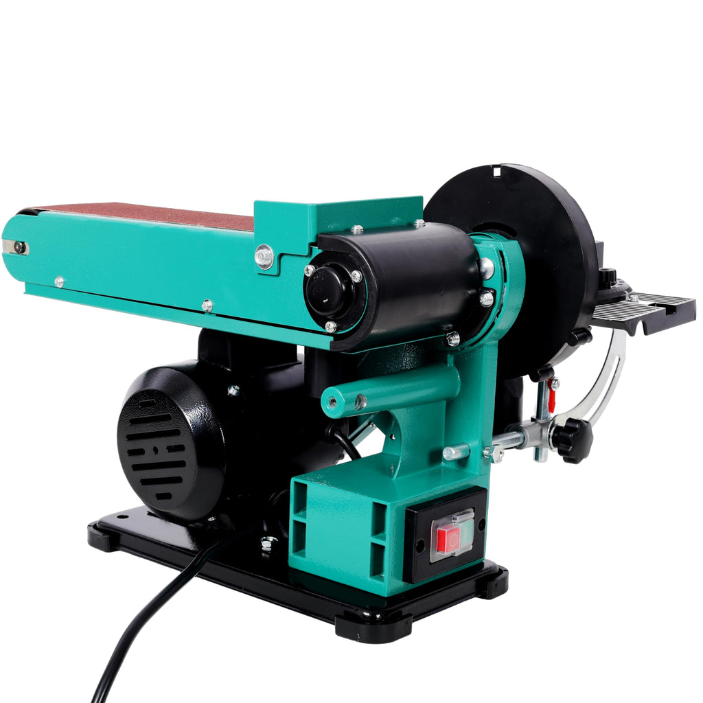 Belt Disc Sander 4x36 & 6 Inch Benchtop Cast Iron Base V775