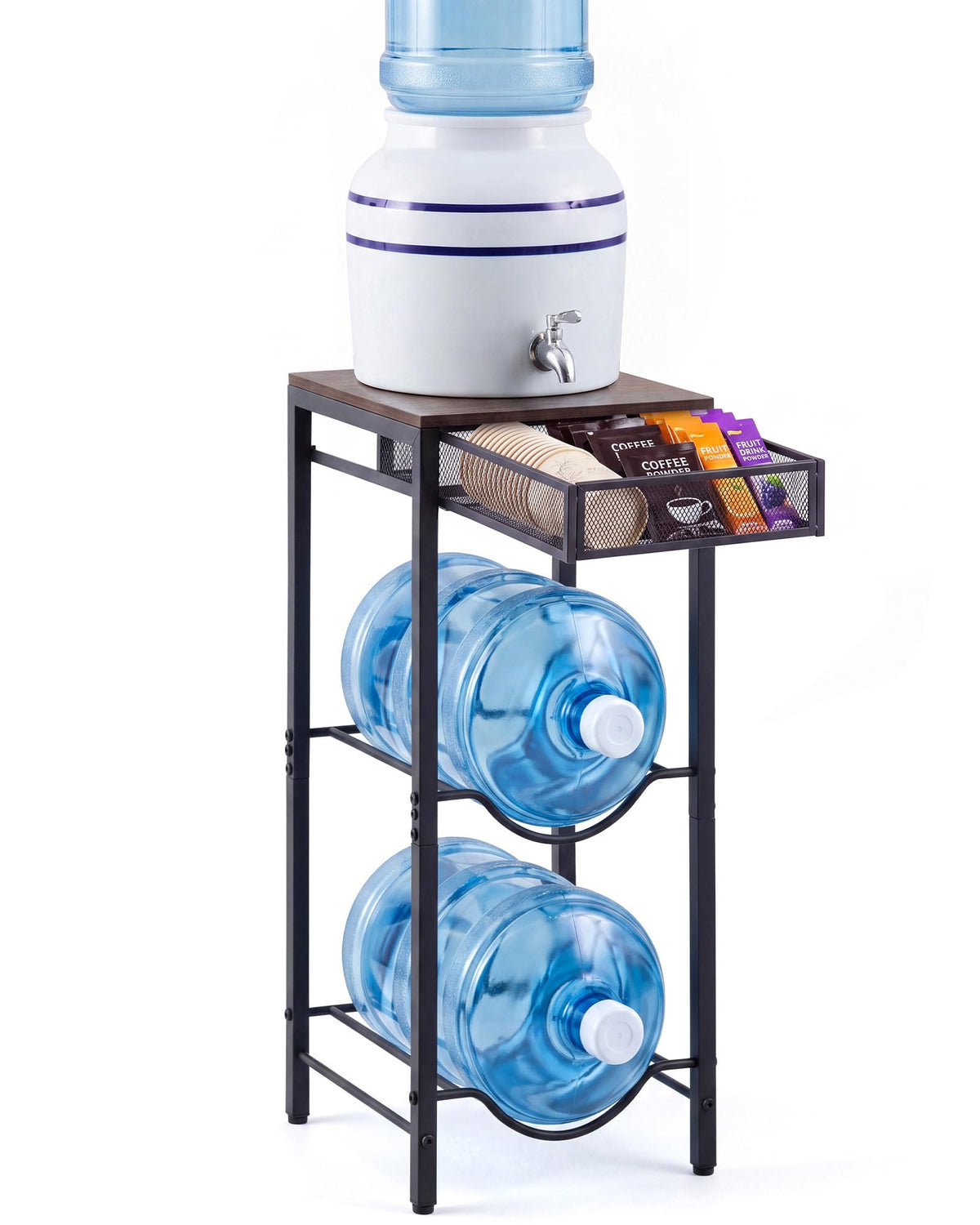 3-Tier 5 Gallon Ceramic Water Jug Holder A440764