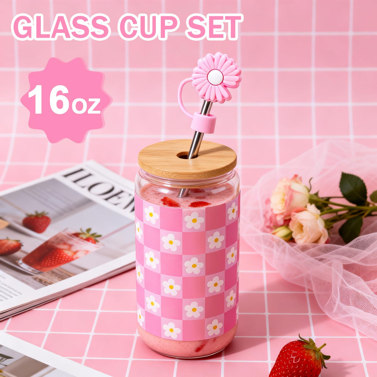 Pink Gift Basket A422489