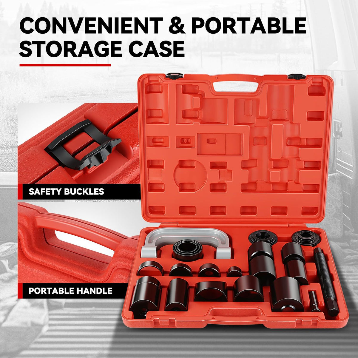 21 Pcs Ball Joint Press Kit J321