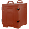 Insulated Food Pan Carrier, End Loader, Brick Red U63628
