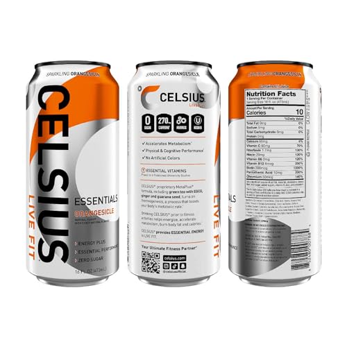 16 fl oz Variety Pack of 6 Non Carbonated Energy Drink F13165