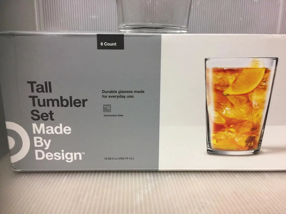 16oz 6pk Glass Tumblers K65218