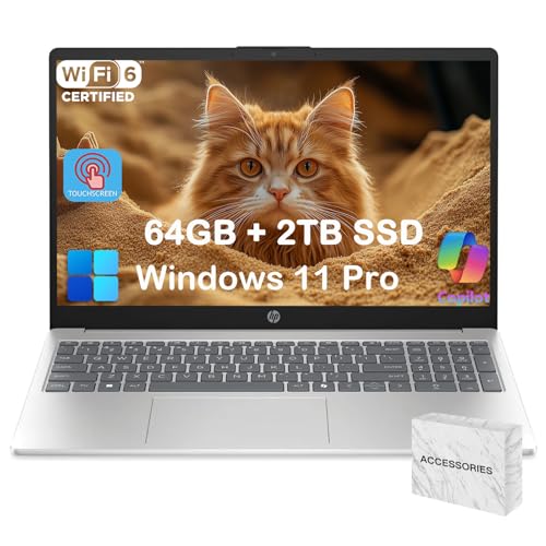 15.6 Touchscreen Laptop Intel Core i3 64GB RAM 2TB SSD E80954