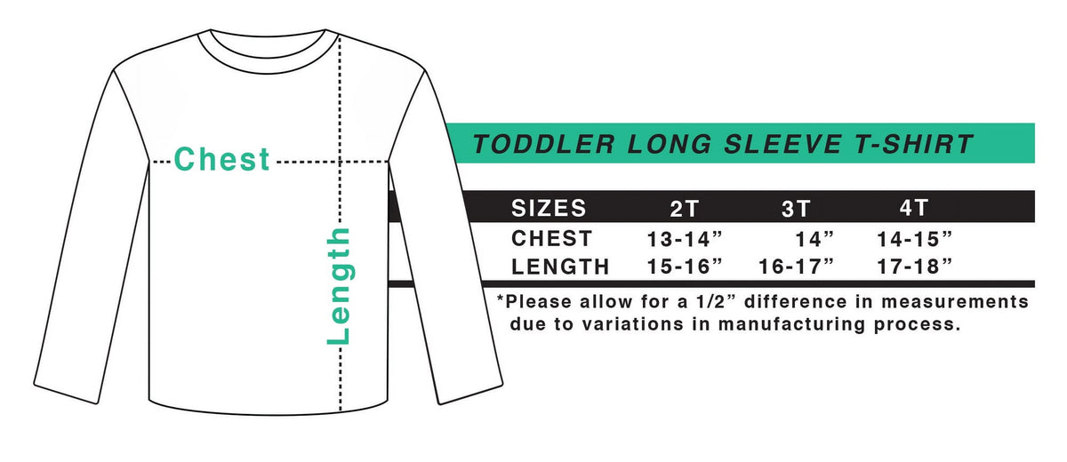 Long Sleeve Toddler T-Shirt G3070