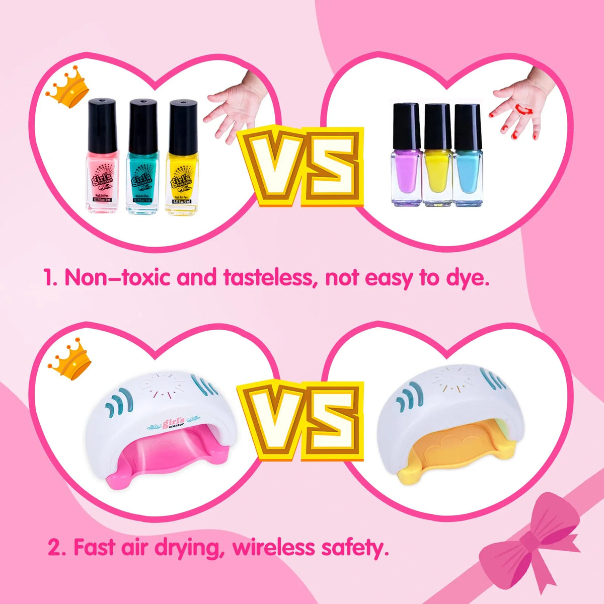 Kids Nail Polish Kit for Girls D49362