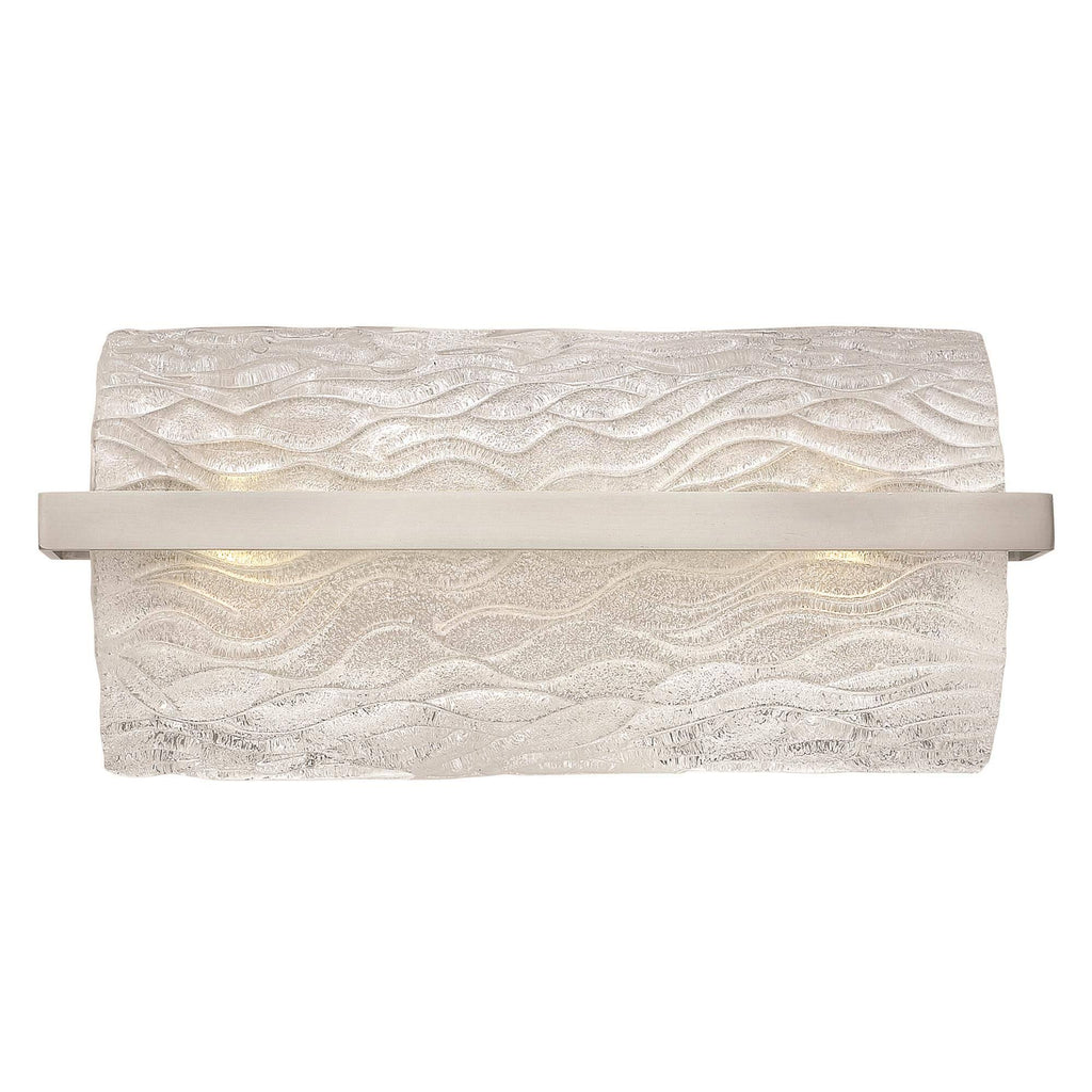 Brushed Nickel 2 Light Bath W7826