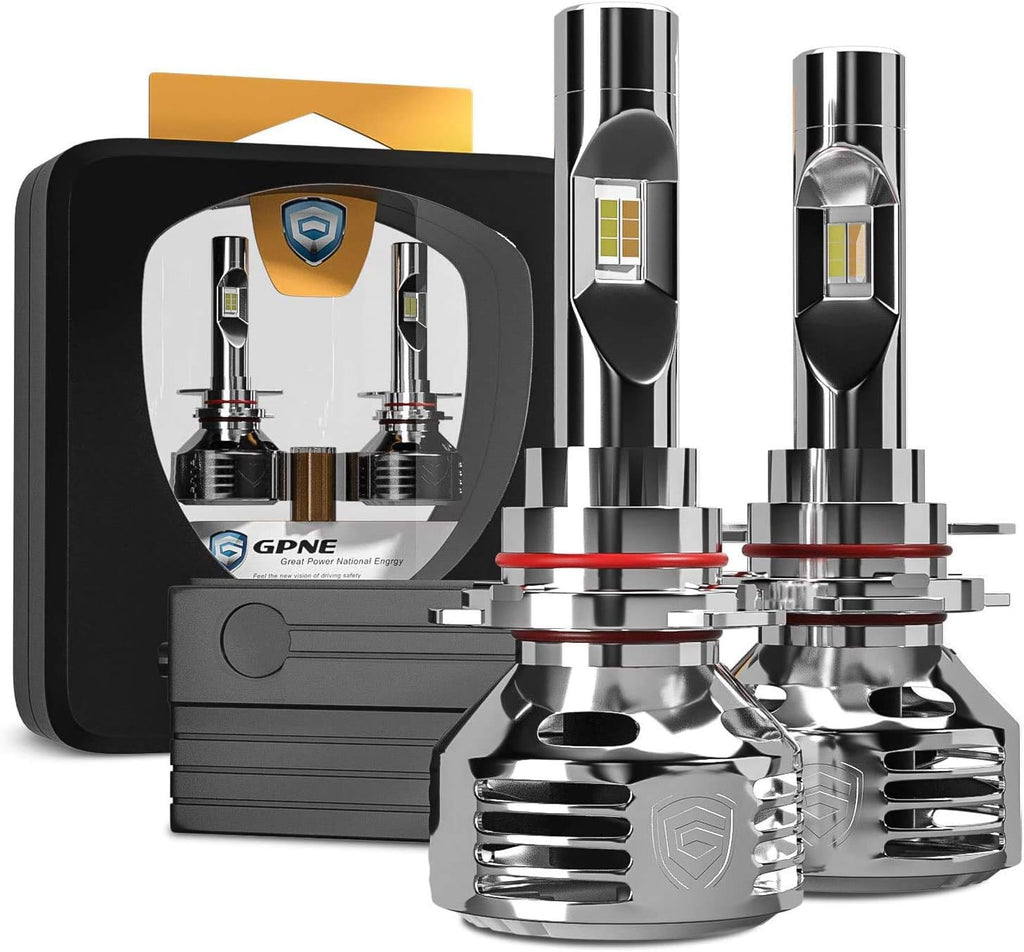 12000LM LED Headlight Bulbs Conversion Kit, 6000K White&Yellow, IP68 Waterproof, Pack of 2 Q1710