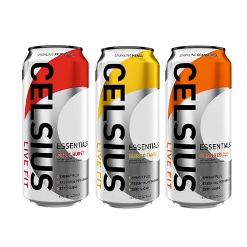 16 fl oz Variety Pack of 6 Non Carbonated Energy Drink F13165