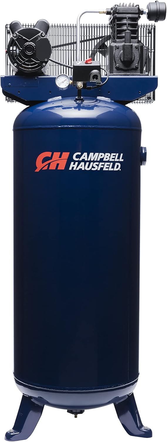 60 Gallon 3.7 HP 230V Vertical Stationary Air Compressor L1178