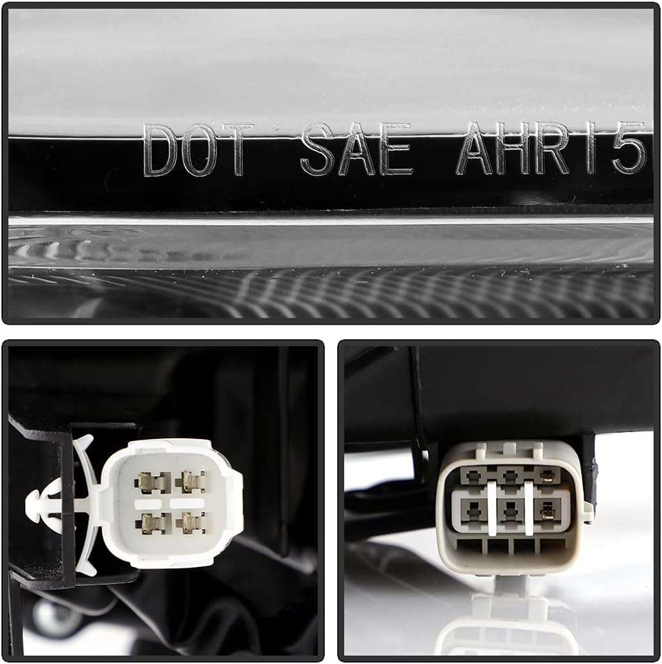 2017-2019 Toyota Highlander Projector Headlights Pair Set Left+Right E51982