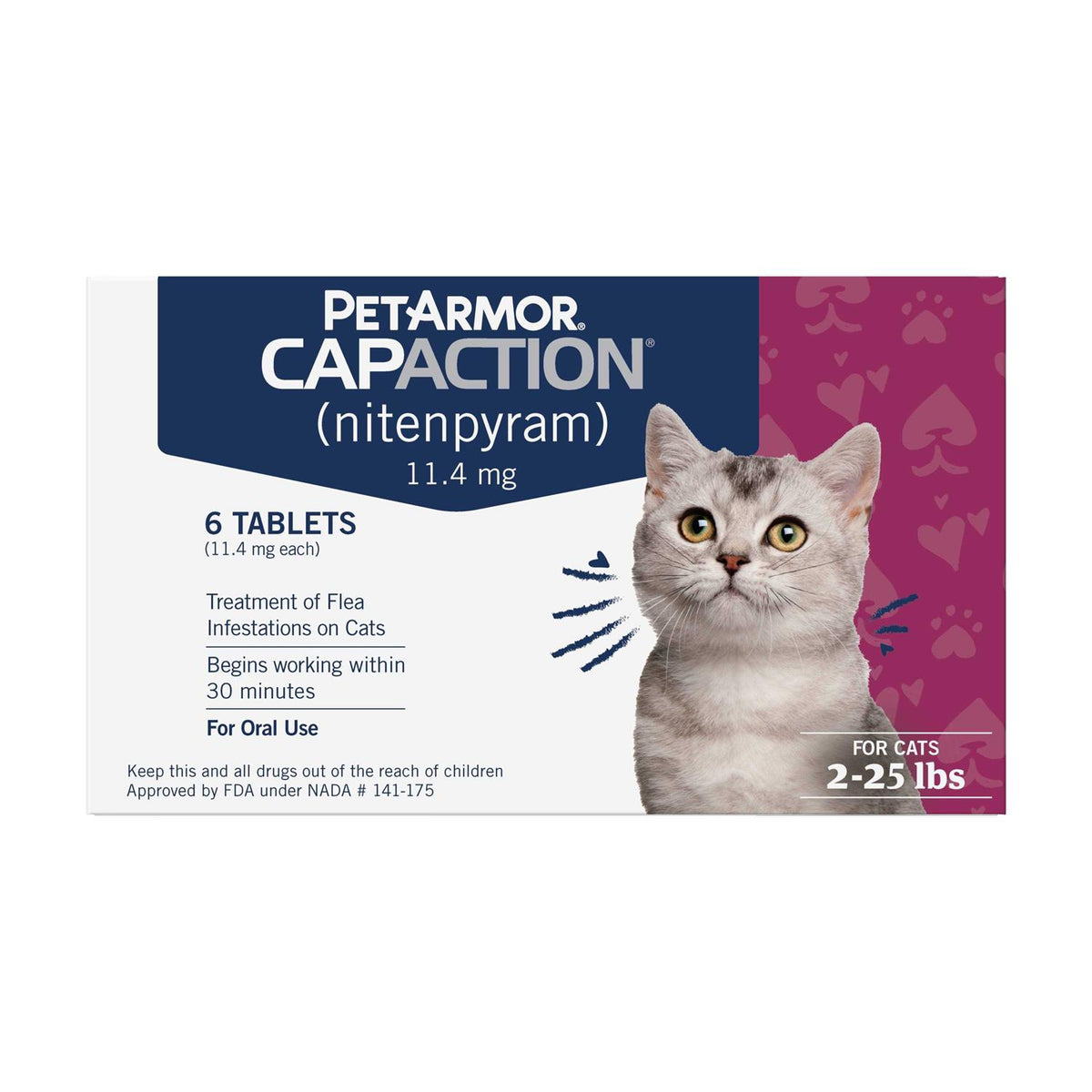 Fast Acting Oral Flea Treatment for Cats P9721